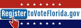 Register to Vote Florida Button